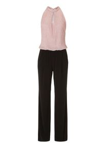 Vera Mont, Damen Jumpsuit, Altrosa / Schwarz