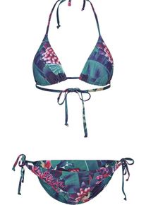 Urban Classics, Damen Bikini, Navy / Grün / Mischfarben
