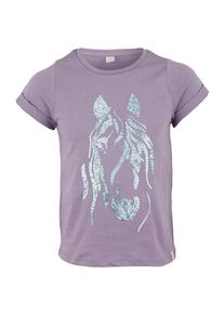 Esprit, Mädchen T-Shirt, Flieder / Silber