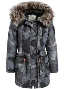 Khujo, Damen Parka 'Dhalia', Grau / Graphit