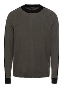 Drykorn, Herren Pullover 'LUAN', Grau / Schwarz