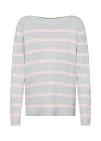s.Oliver RED LABEL, Damen Pullover, Hellgrau / Rosa