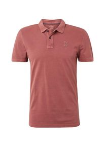 Tom Tailor, Herren Poloshirt, Rotmeliert