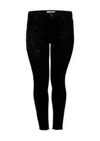 Only Carmakoma, Damen Jeans 'Chris', Black Denim
