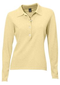 Heine, Damen Polo-Pullover, Zitrone