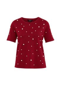 Tom Tailor, Damen Pullover, Blutrot