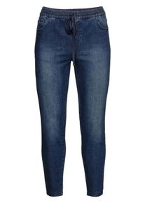 sheego Denim, Damen Stretch-Jeans, Dunkelblau