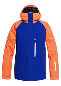 DC Shoes, Herren Snowboardjacke 'Ripley', Blau / Grau / Dunkelorange