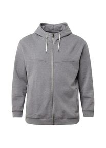 Tom Tailor Denim, Herren Sweatjacke, Graumeliert / Weiß