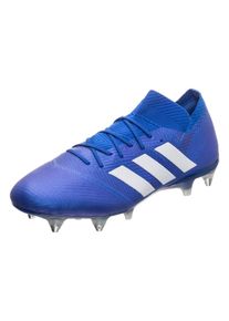 adidas Performance, Herren Fu&szlig;ballschuh 'Nemeziz 18.1 SG', Blau / Wei&szlig;
