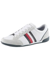Tommy Hilfiger, Herren Sneaker 'Royal', Nachtblau / Hellgrau / Rot / Wei&szlig;