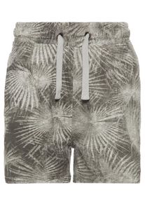name it, Print Shorts, Grau