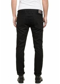 Replay, Herren Slim-fit-Jeans 'Anbass', Schwarz