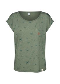 Iriedaily, Damen T-Shirt 'Fly Different', Oliv