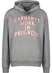 Carhartt Work In Progress Carhartt WIP, Herren Hoodie, Grau / Rot / Weiß