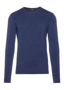 J. Lindeberg J.Lindeberg, Herren Pullover 'Newman C-neck Perfect Merino', Dunkelblau