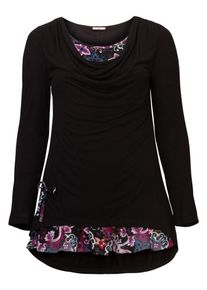 Joe Browns, Damen Longshirt, Mischfarben / Schwarz