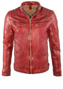 Gipsy, Herren Lederjacke CAMREN SF NSLVW, Rot