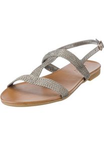 Inuovo, Damen Riemchensandalen, Silber