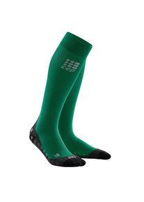 CEP, Herren Sportsocken 'Griptech Compression Socks WP5557', Gr&uuml;n / Schwarz