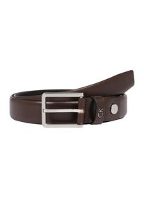 Calvin Klein, Herren Eleganter Ledergürtel 3.0cm, Braun