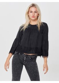Only, Damen Bluse 'PARADISE', Schwarz