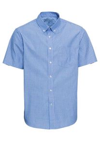 Banana Republic, Herren Hemd 'SS LP PRINT SHIRT', Blau