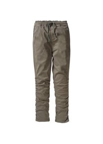 Blue Seven, Chino mit Raffungen, Oliv