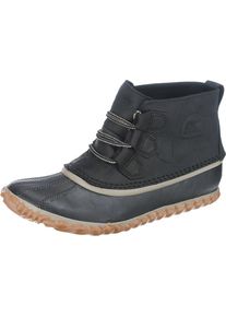Sorel, Damen Stiefeletten 'Out N About', Schwarz / Perlweiß