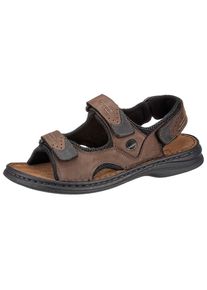 Josef Seibel, Herren Sandalen 'Franklyn', Braun / Dunkelbraun