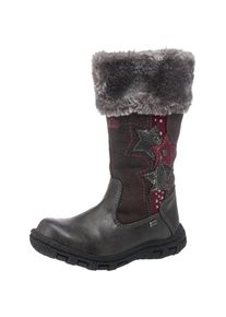 Tom Tailor, Mädchen Winterstiefel, TEX, für Mädchen, Grau / Blutrot