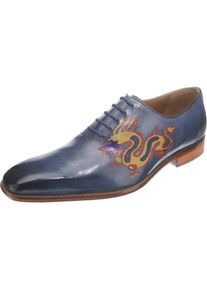 Melvin & Hamilton MELVIN & HAMILTON, Herren Clark 6 Business-Schnürschuhe, Blau / Indigo / Orange