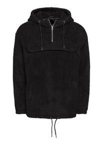 Urban Classics, Herren Hoody 'Sherpa', Schwarz