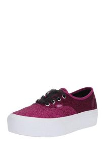Vans, Damen Sneaker 'UA Authentic Platform 2.0', Pflaume / Weiß