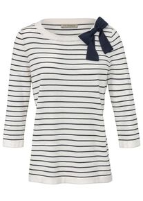 Uta Raasch, Damen Pullover, Marine / Wei&szlig;