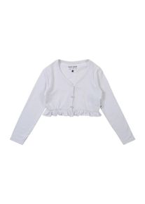 Blue Seven, M&auml;dchen Strickjacke, Wei&szlig;