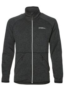 O`Neill O'NEILL, Herren Fleecejacke 'Piste Fz', Schwarz / Weiß