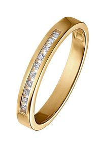 Christ, Damen Diamonds Ring, Gold / Weiß