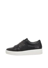 Bianco, Damen Sneaker 'Beatrice', Schwarz / Silber / Weiß