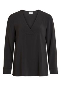 Vila, Damen Bluse, Schwarz