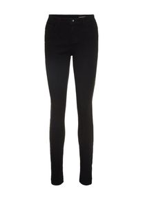V&eacute;ro Moda VERO MODA, Damen Normal Waist Slim Fit Jeans, Schwarz