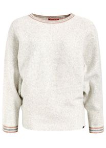 Khujo, Damen Pullover 'KIMIKO', Bronze / Grau / Wollweiß