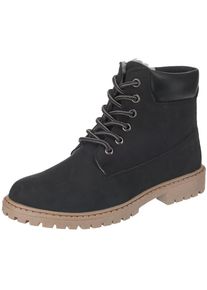 fullstop., Winterschuhe, Hellbeige / Kobaltblau