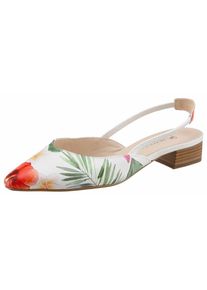 Peter Kaiser, Damen Pumps 'Carsta', Gr&uuml;n / Rot / Wei&szlig;