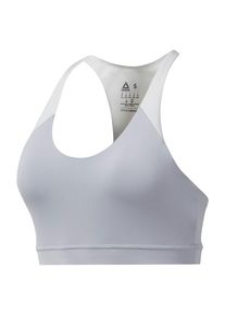 Reebok, Damen Sport-BH, Grau / Weiß