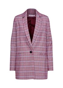 EDITED, Damen Blazer 'Colette', Blau / Bordeaux