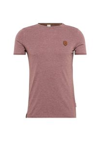 Naketano, Herren T-Shirt 'Halim Trabando', Pastellrot