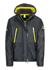 Superdry, Herren Jacke, Gelb / Anthrazit