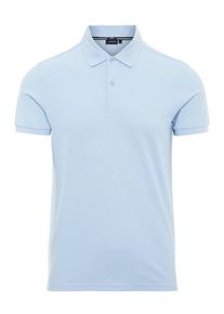 J. Lindeberg J.Lindeberg, Herren Poloshirt 'Troy Clean', Hellblau