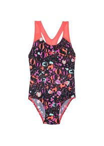 Speedo, Mädchen Badeanzug 'Funsplash', Melone / Schwarz